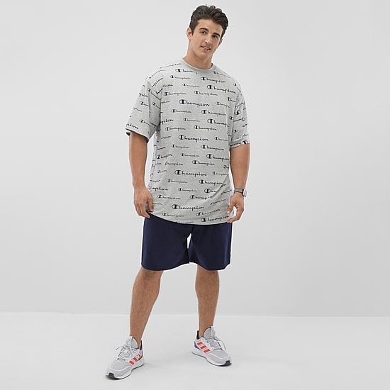 Champion Jersey Mens 10" Big and Tall Workout Shorts