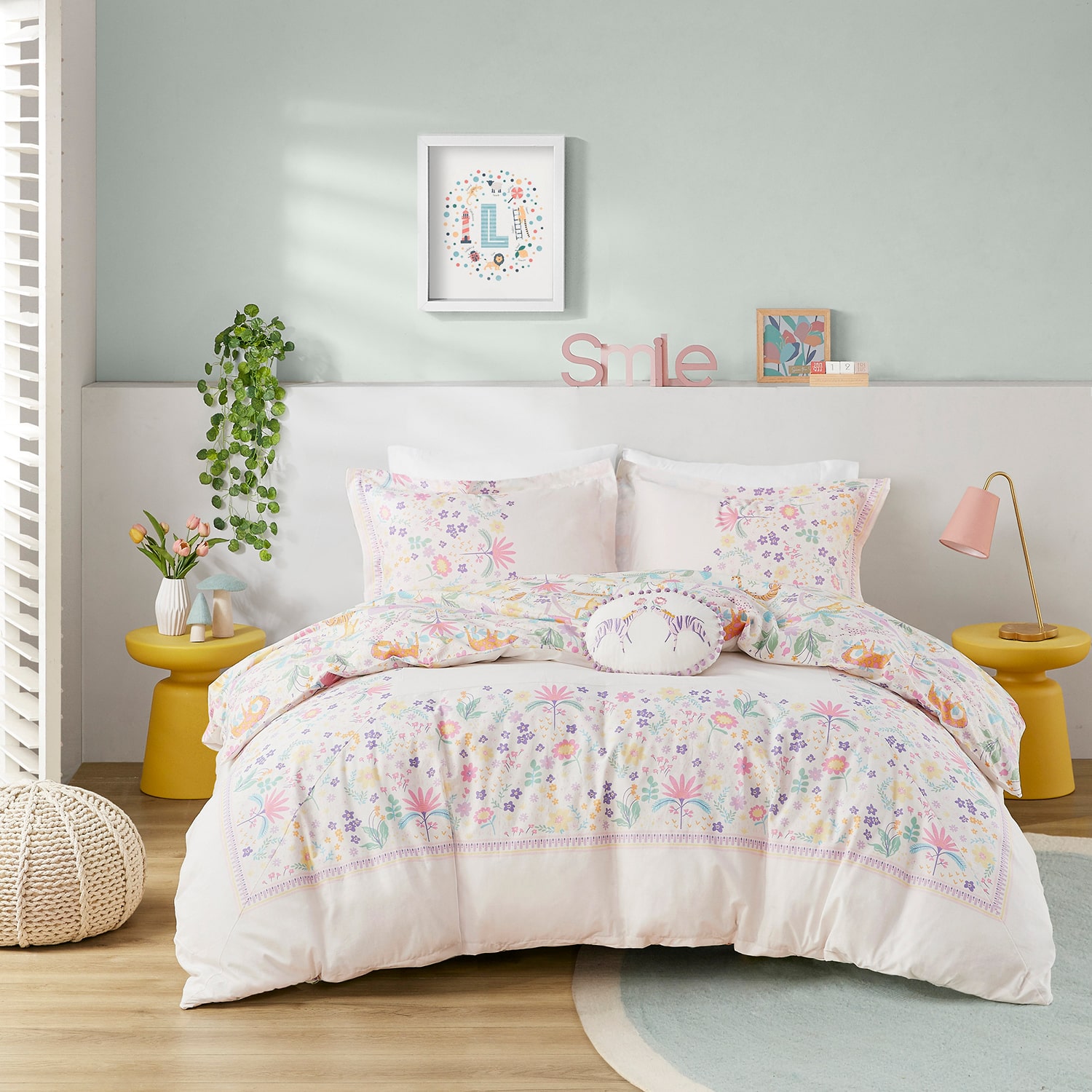 Intelligent Design Thea Cotton Duvet Cover Set