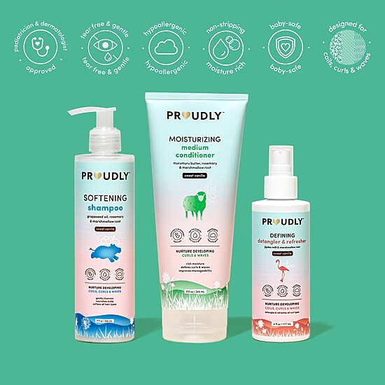 Proudly™ 3-pc. Curls & Waves Haircare Set