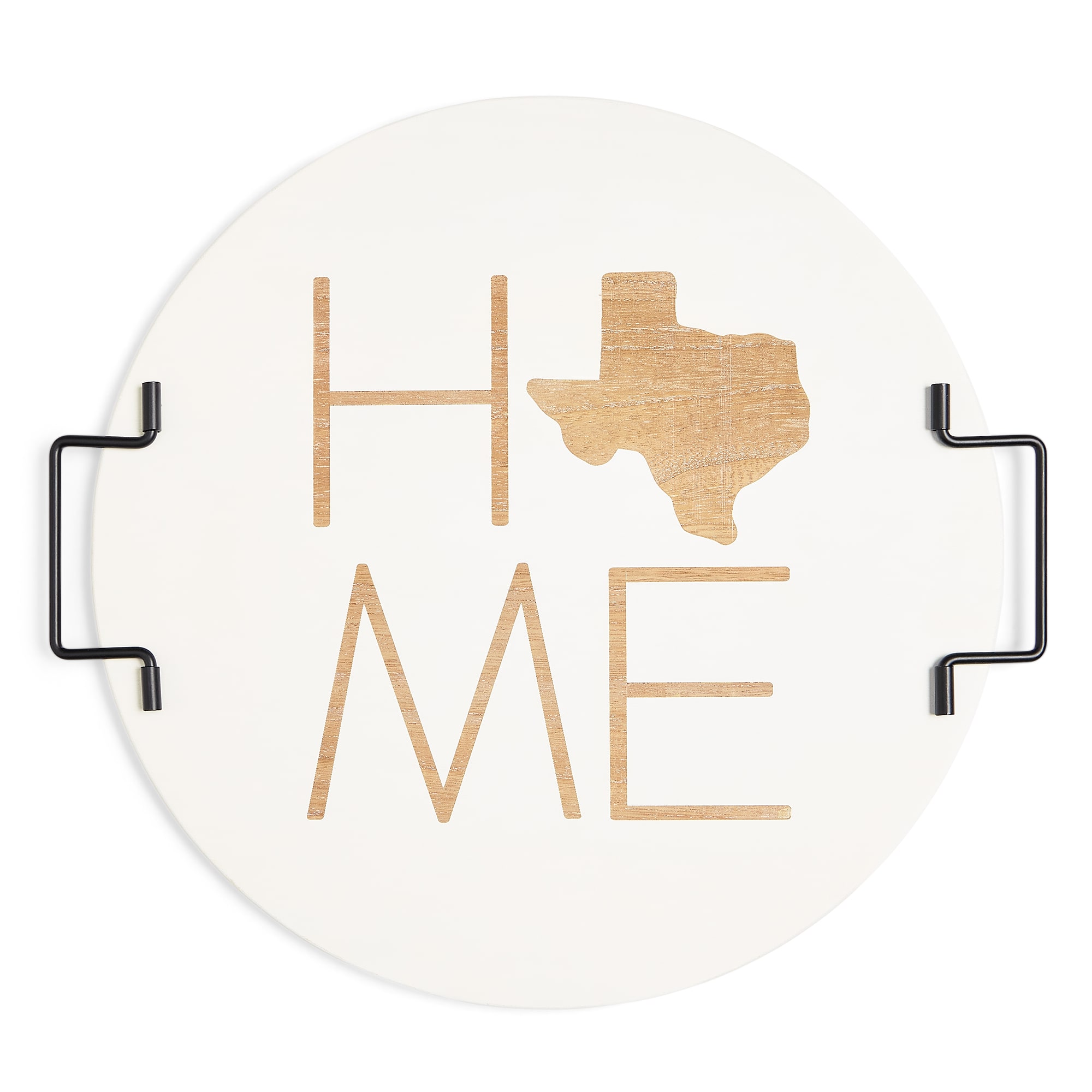 Sullivan Incorporated Texas With Handles Decorative Tray