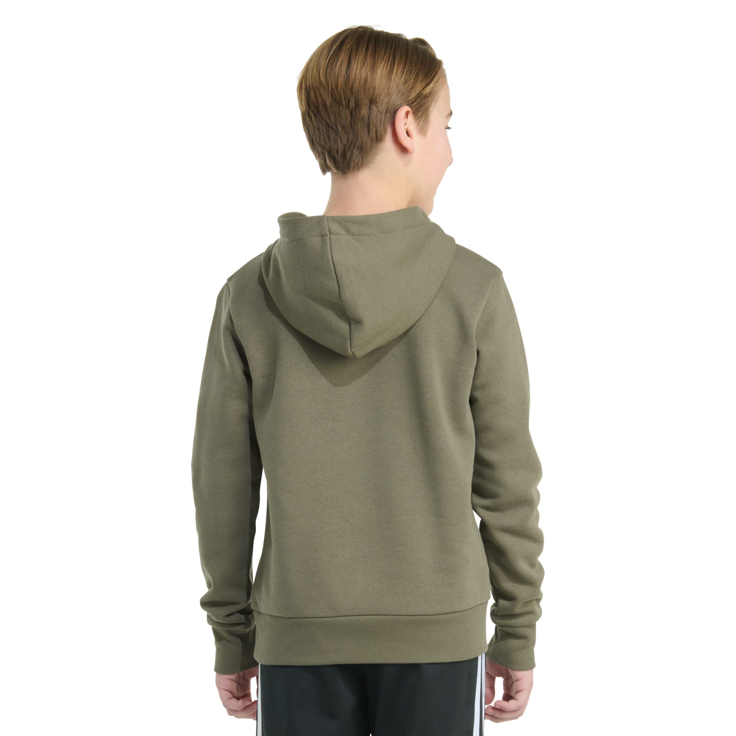 adidas Big Kid Boys Long Sleeve Fleece Active Hoodie
