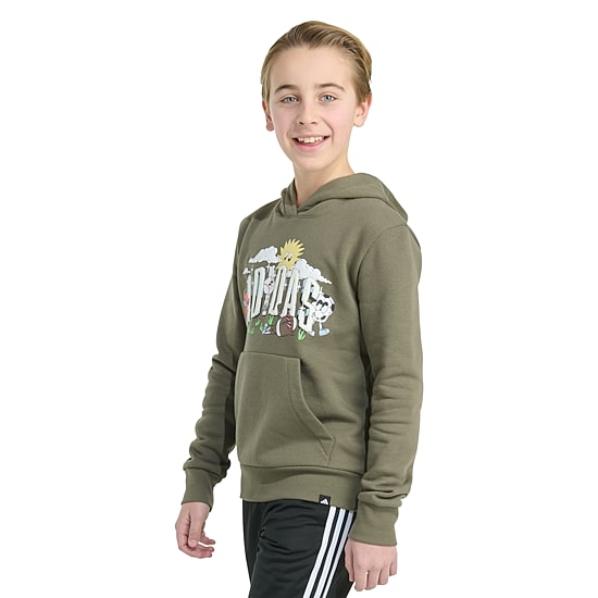 adidas Big Kid Boys Long Sleeve Active Hoodie
