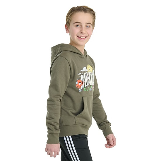 adidas Big Kid Boys Long Sleeve Active Hoodie