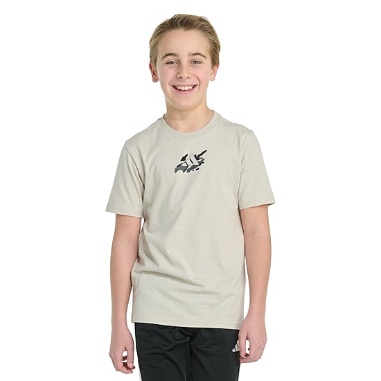 adidas Big Kid Boys Crew Neck Short Sleeve Regular Fit Graphic T-Shirt
