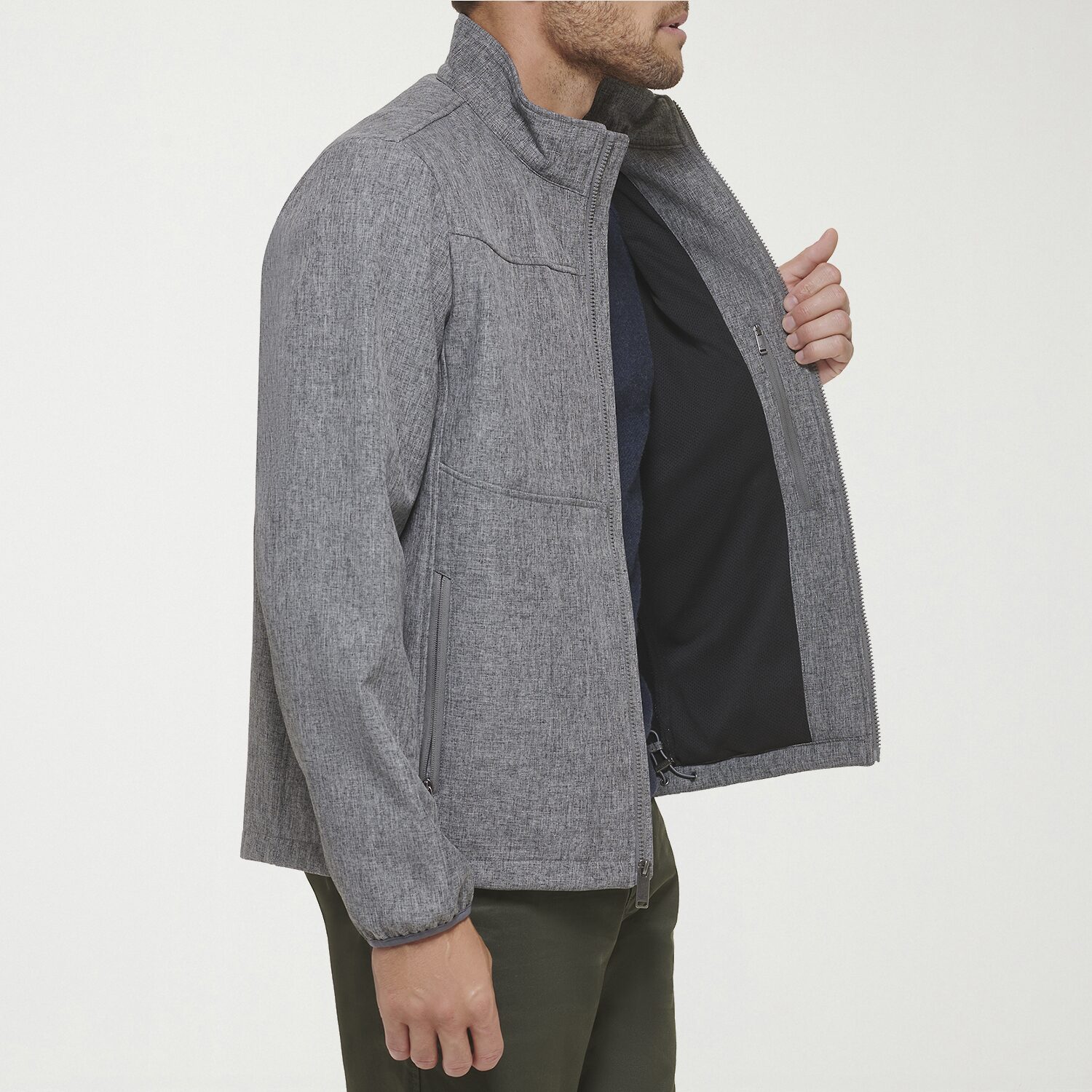 Dockers Mens Midweight Softshell Jacket