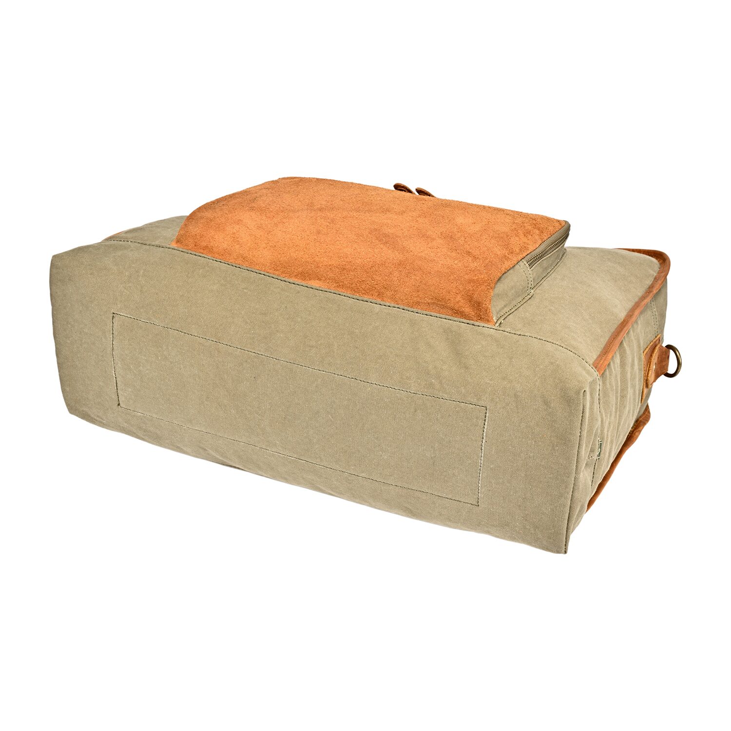 TSD Brand Valley Oak Convertible Weekender Duffel Bag