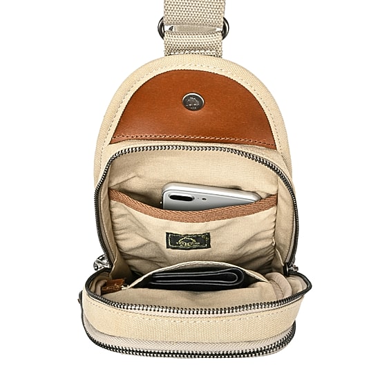 TSD Brand Canna Crossbody Bag