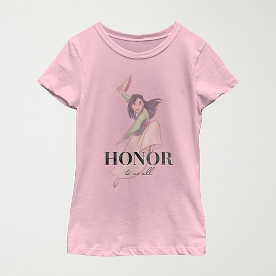 Little & Big Kid Girls Crew Neck Short Sleeve Slim Fit Marvel Graphic T-Shirt