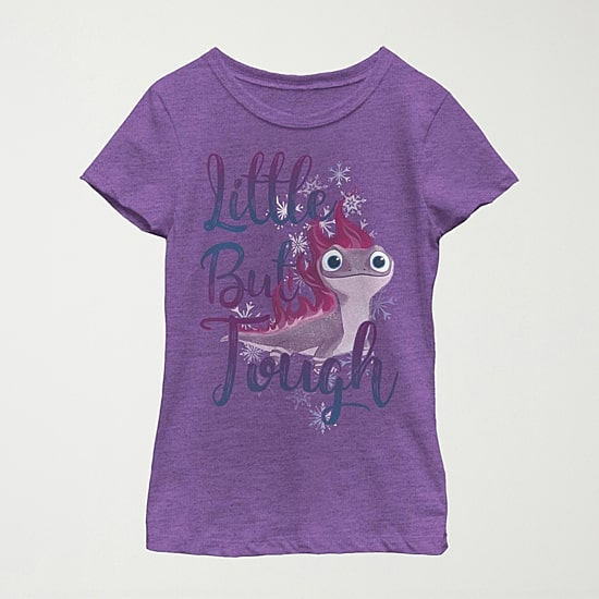 Bruni Little & Big Kid Girls Crew Neck Short Sleeve Slim Fit Frozen Graphic T-Shirt