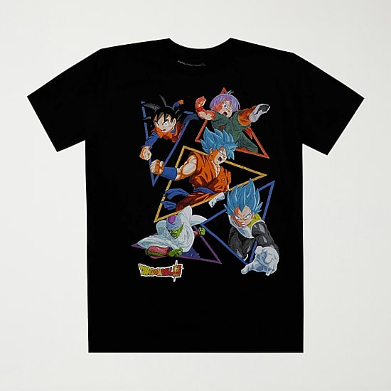 Little & Big Kid Boys Crew Neck Short Sleeve Regular Fit Dragon Ball Z Graphic T-Shirt