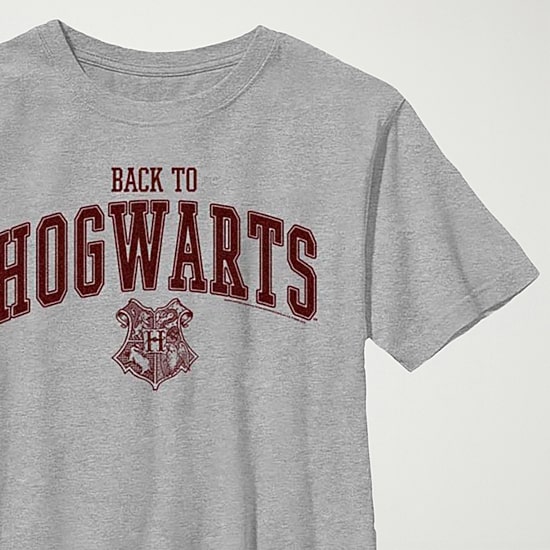 Little & Big Kid Boys Crew Neck Short Sleeve Slim Fit Harry Potter Graphic T-Shirt
