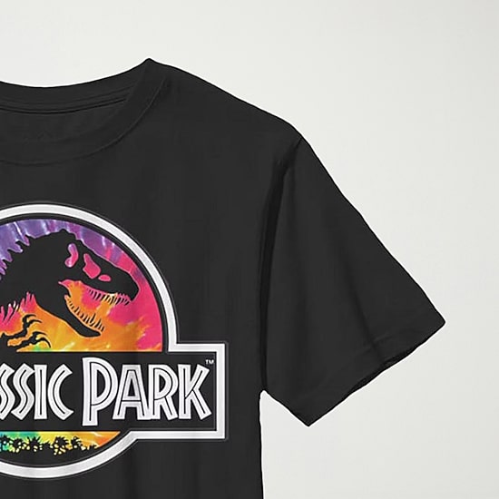 Little & Big Kid Boys Crew Neck Short Sleeve Regular Fit Jurassic World Graphic T-Shirt