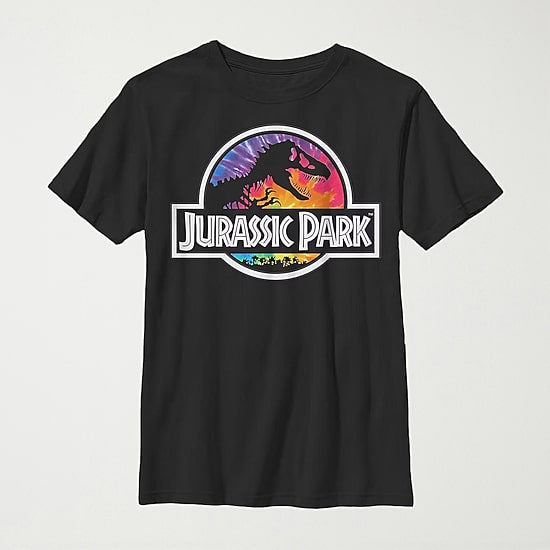 Little & Big Kid Boys Crew Neck Short Sleeve Regular Fit Jurassic World Graphic T-Shirt