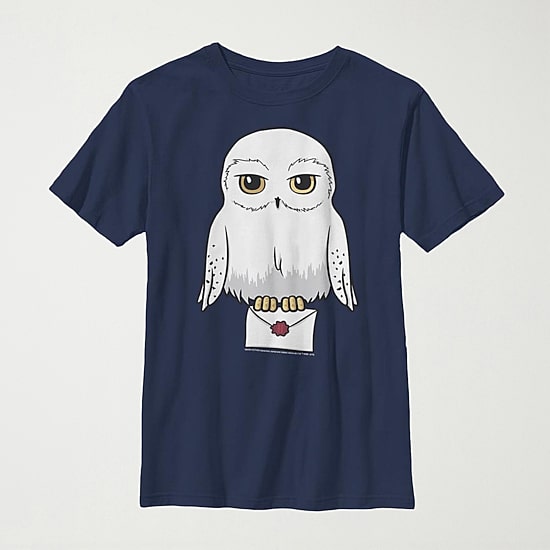 Little & Big Kid Boys Crew Neck Short Sleeve Slim Fit Harry Potter Graphic T-Shirt