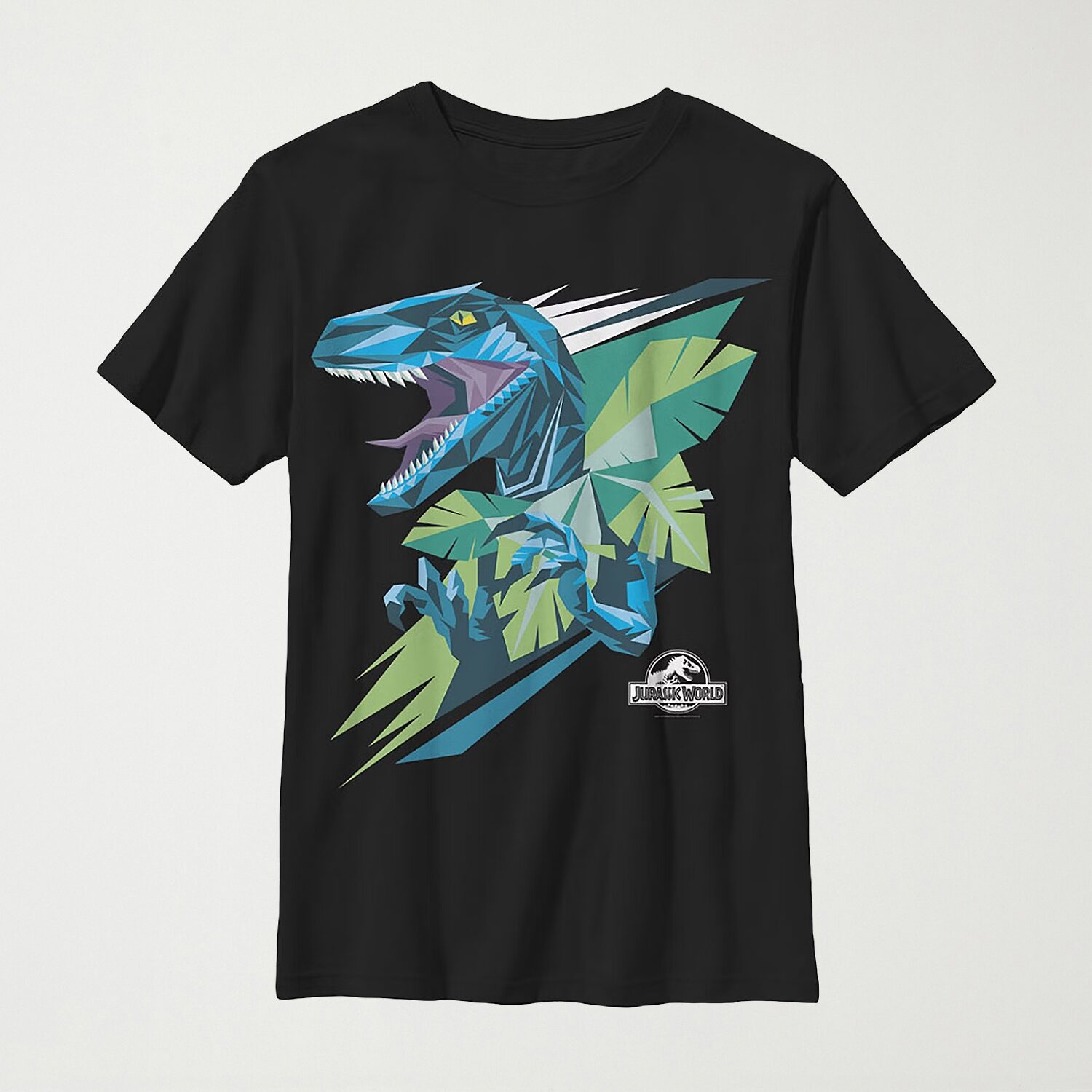 Little & Big Kid Boys Crew Neck Short Sleeve Regular Fit Jurassic World Graphic T-Shirt