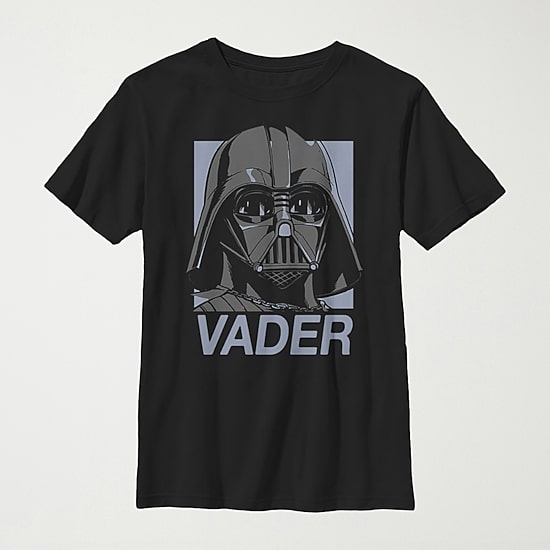 Little & Big Kid Boys Crew Neck Short Sleeve Regular Fit Star Wars Graphic T-Shirt
