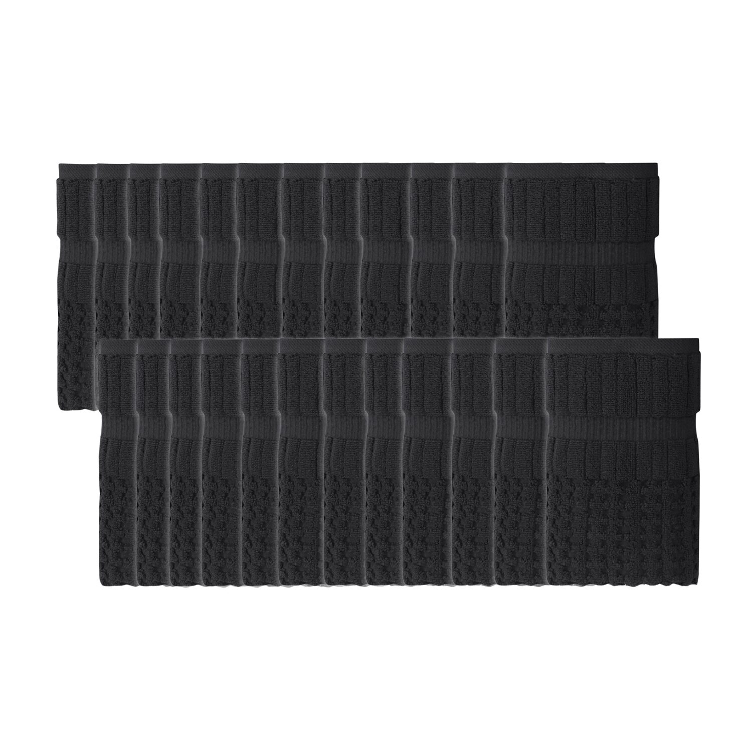 Home Weavers Inc Willow Collection 100% Cotton Zero Twist -pc. Hand Towel