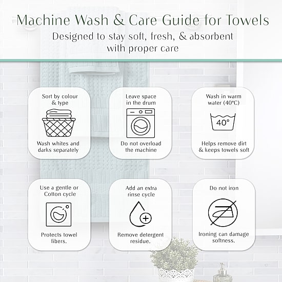 Home Weavers Inc Willow Collection 100% Cotton Zero Twist 30-pc. Quick Dry Washcloth