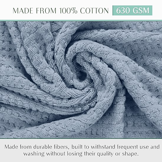 Home Weavers Inc Willow Collection 100% Cotton Zero Twist 30-pc. Quick Dry Washcloth