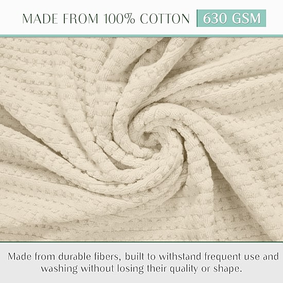 Home Weavers Inc Willow Collection 100% Cotton Zero Twist 12-pc. Quick Dry Washcloth