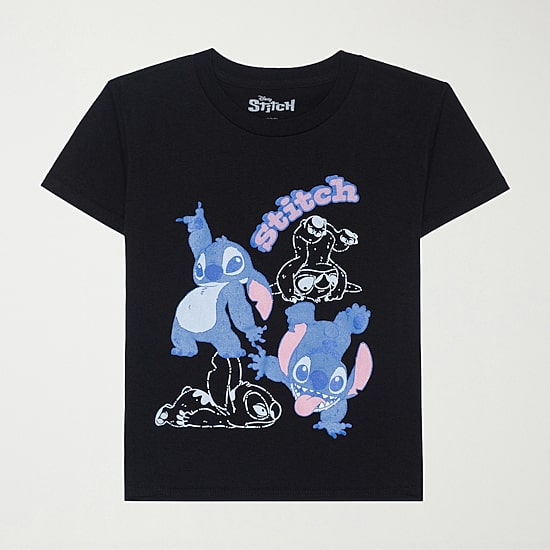 Little & Big Kid Girls Crew Neck Short Sleeve Regular Fit Graphic T-Shirt