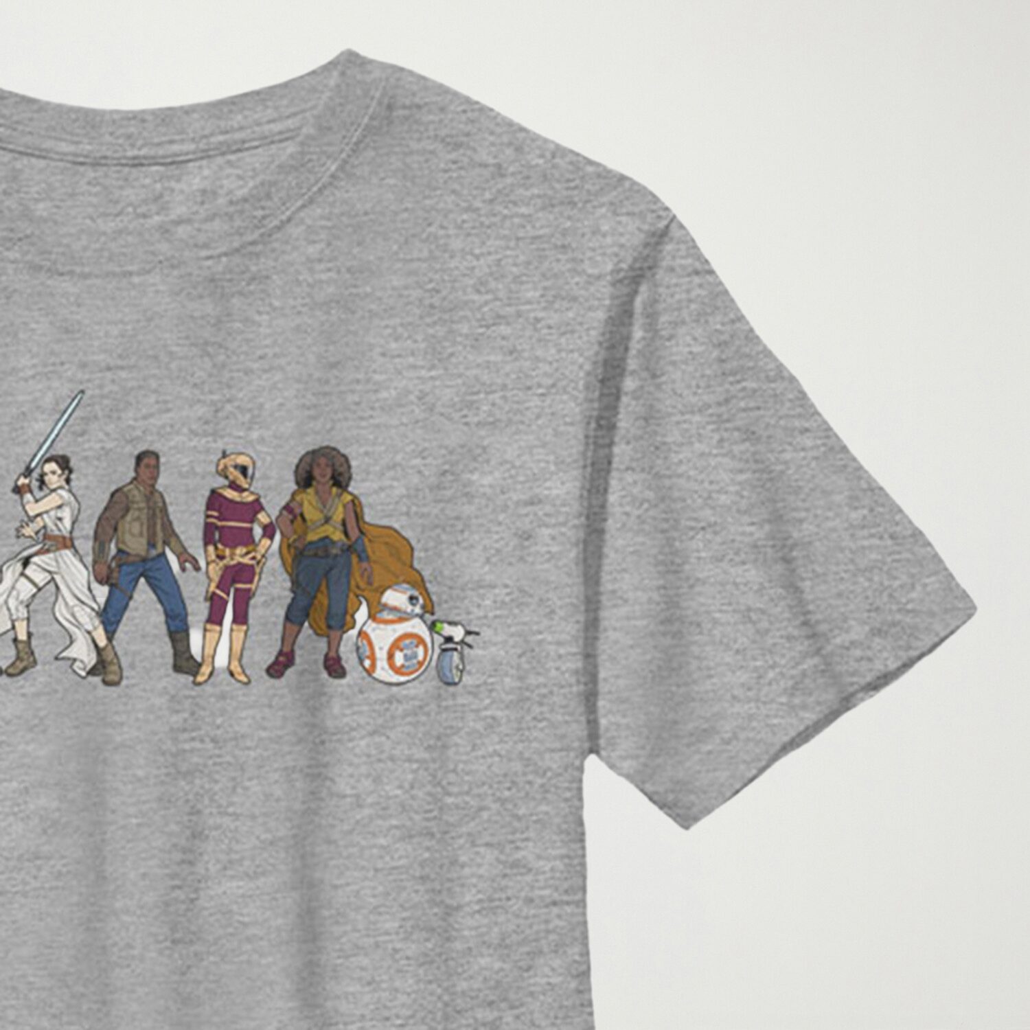Little & Big Kid Boys Crew Neck Short Sleeve Regular Fit Star Wars Graphic T-Shirt