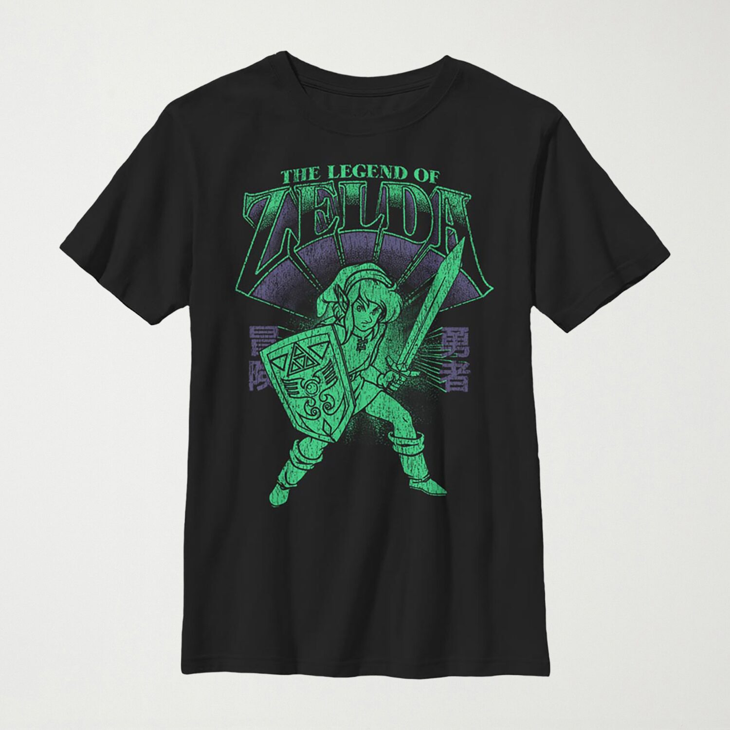 Little & Big Kid Boys Crew Neck Short Sleeve Regular Fit Zelda Graphic T-Shirt