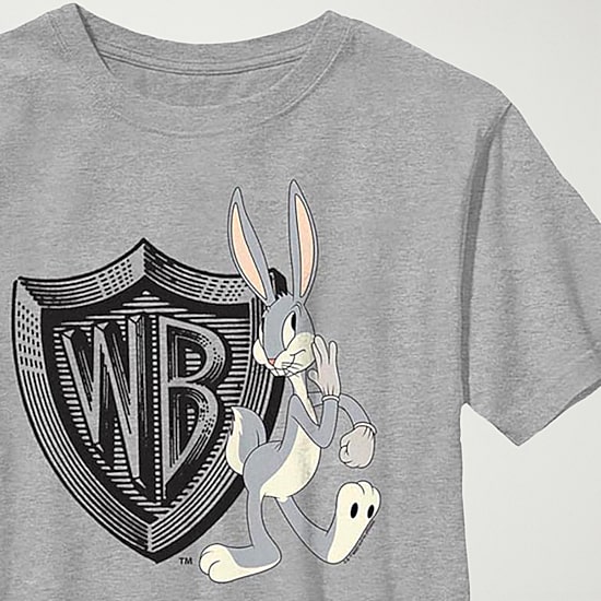 Warner Bros. Little & Big Kid Boys Crew Neck Short Sleeve Regular Fit Looney Tunes Graphic T-Shirt
