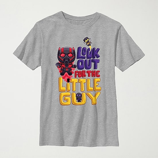 Quantumania Little & Big Kid Boys Crew Neck Short Sleeve Regular Fit Ant Man Graphic T-Shirt