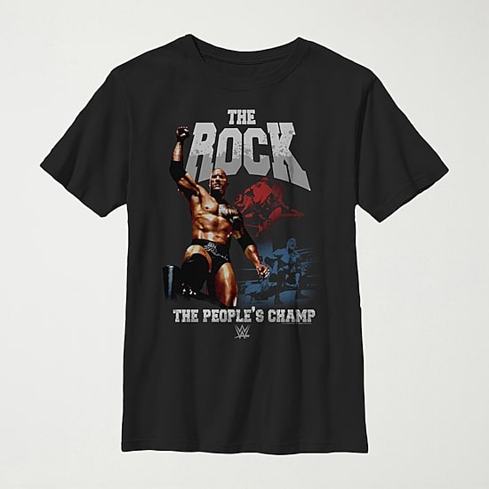 Little & Big Kid Boys Crew Neck Short Sleeve Regular Fit WWE Graphic T-Shirt