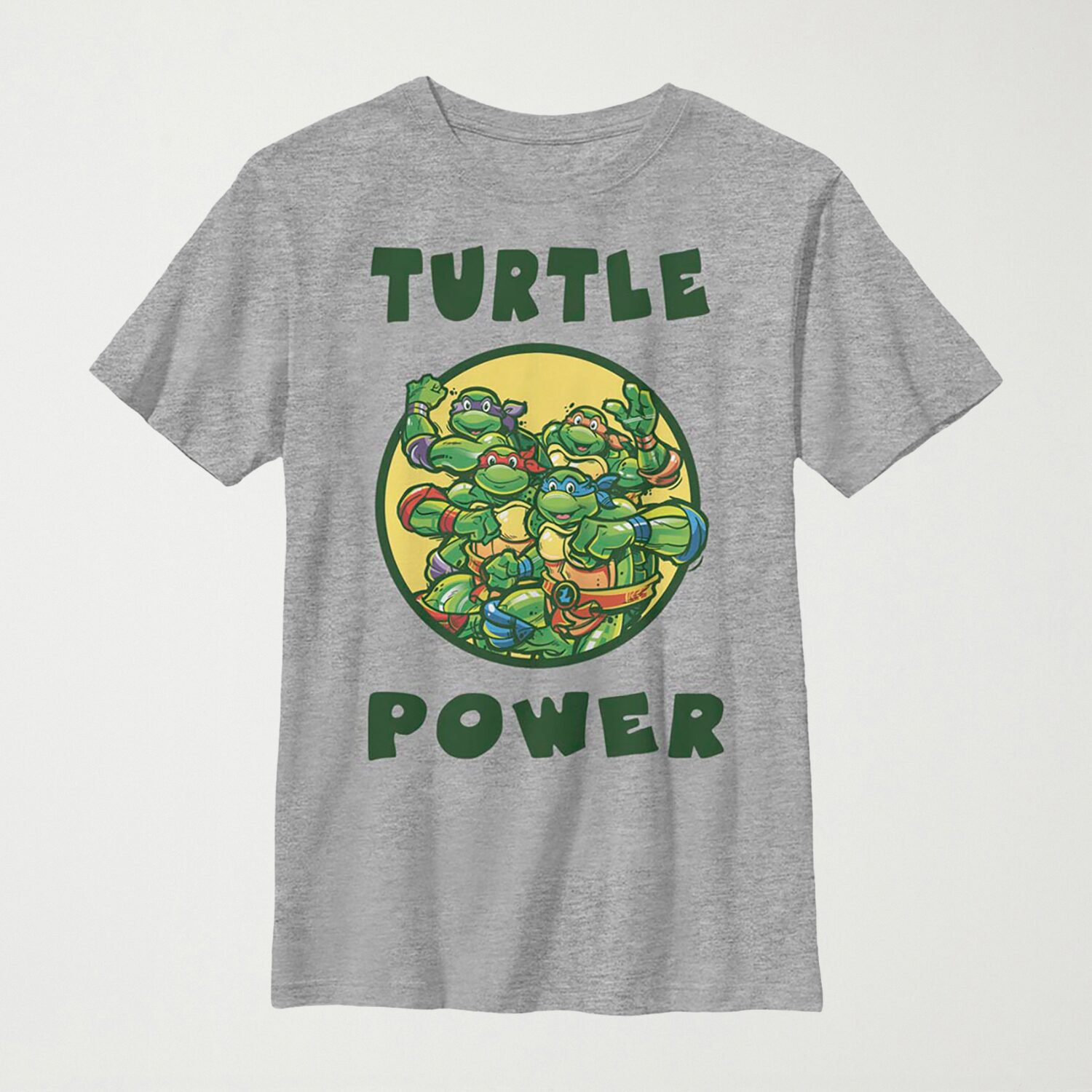 Little & Big Kid Boys Crew Neck Short Sleeve Regular Fit Teenage Mutant Ninja Turtles Graphic T-Shirt