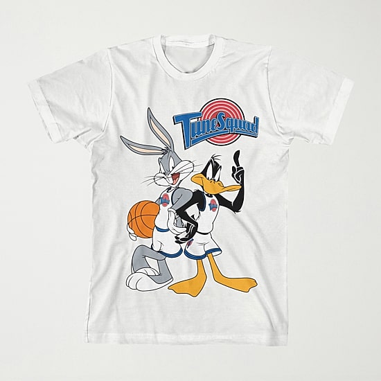 Little & Big Kid Boys Crew Neck Short Sleeve Loose Fit Looney Tunes Graphic T-Shirt