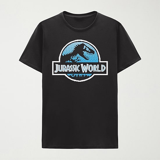 Little & Big Kid Boys Crew Neck Short Sleeve Regular Fit Jurassic World Graphic T-Shirt