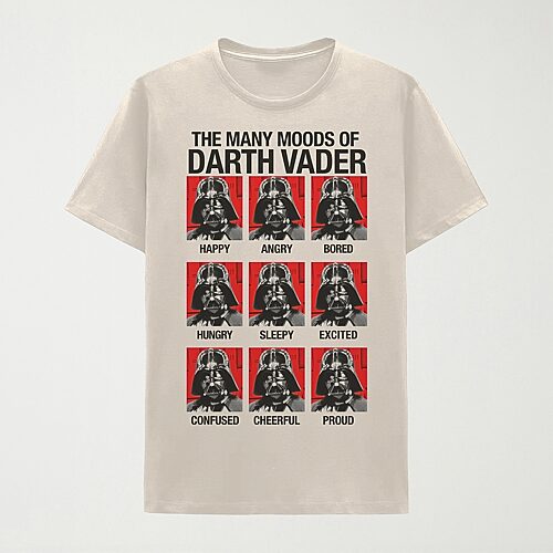 Little & Big Kid Boys Crew Neck Short Sleeve Regular Fit Star Wars Graphic T-Shirt, Small (8), Beige