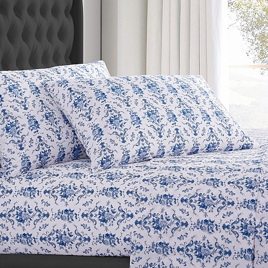 Beatrice Home Fashions Elle Décor Printed Sheet Set