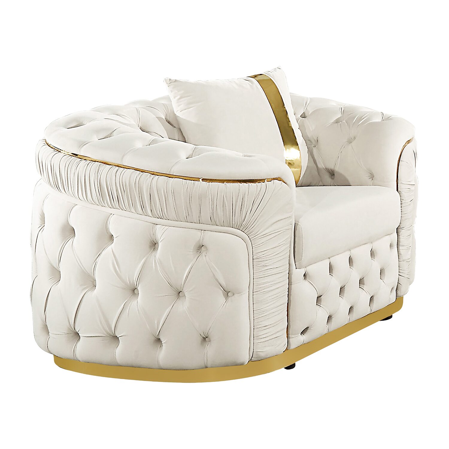 Furniture of America™  SERA Cushioned Accent Chair in Beige