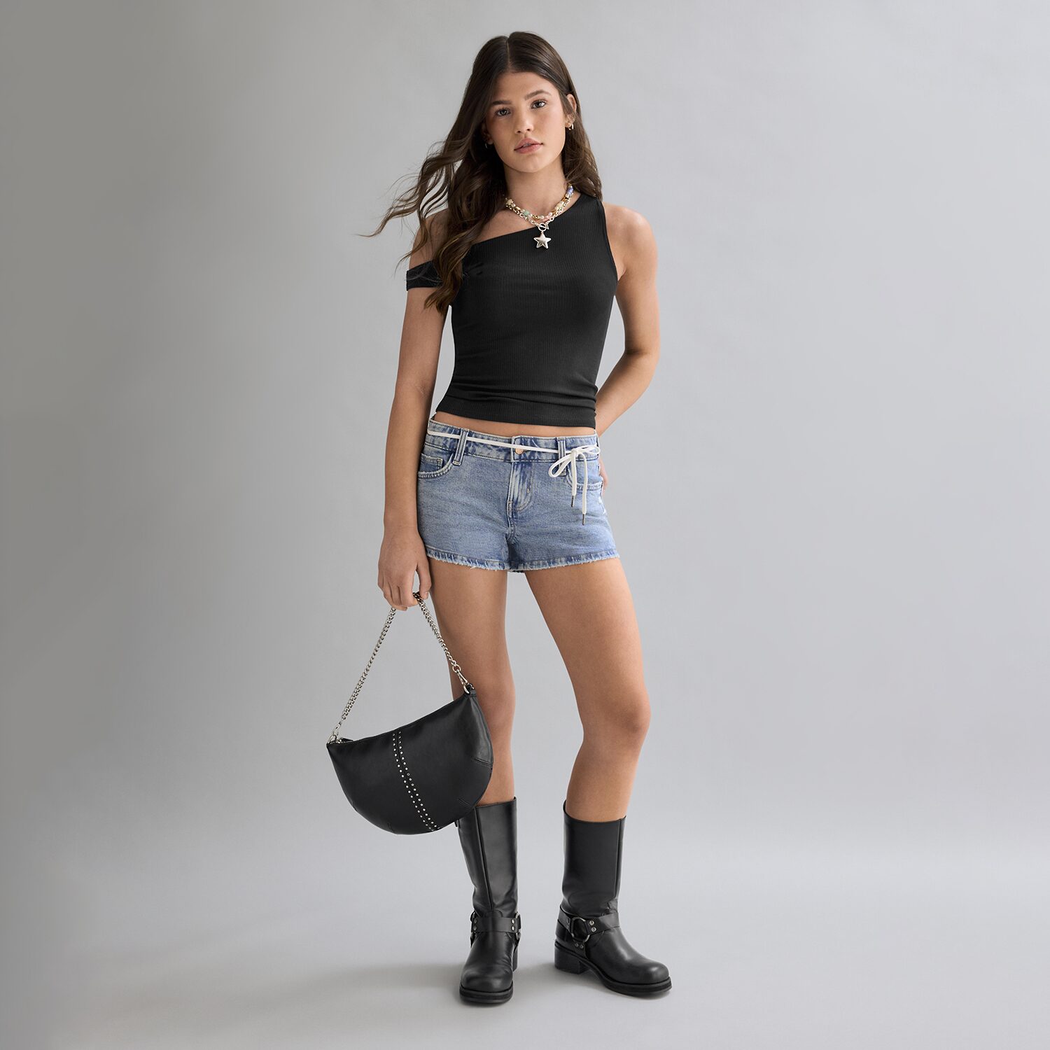 RM Rebecca Minkoff Ryder Crescent Crossbody Bag