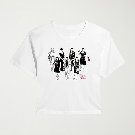 Andy Fashion Cropped Womens Juniors Crew Neck Short Sleeve Classic Fit Graphic T-Shirt
