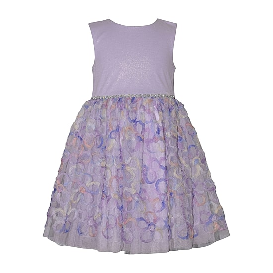 Bonnie Jean Girls Sleeveless Fit + Flare Dress