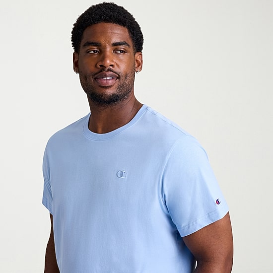 Champion Mens Crew Neck Short Sleeve Big and Tall T-Shirt