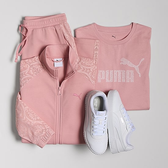 PUMA Womens Crew Neck Short Sleeve Active T-Shirt