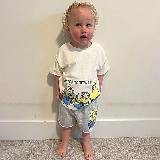 Grayson Little Toddler Boys Minions 2-pc. Short Set
