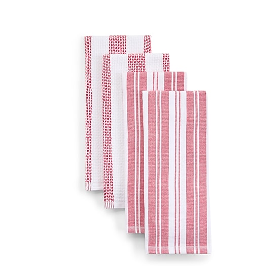 Cooks Stripe 4-pc. Kitchen Towel Set
