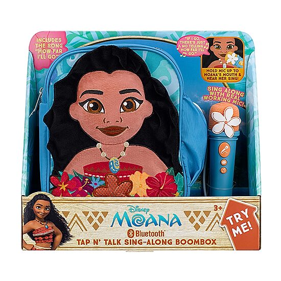 Disney Collection Moana Sing-Along Karaoke Backpack