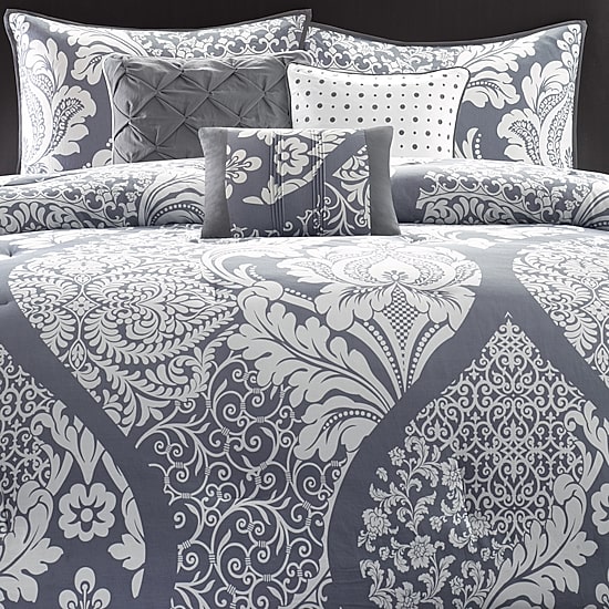 Madison Park Marcella Contemporary 7-pc. Cotton Printed Comforter Set
