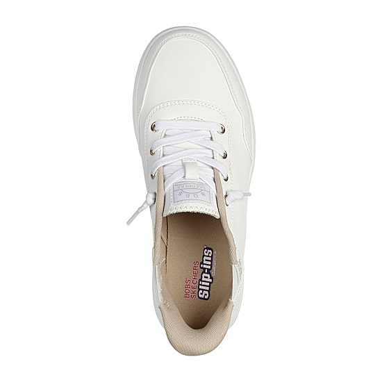 Skechers Bobs Hands Free Slip-Ins Skipper Keep It Classic Womens Sneakers