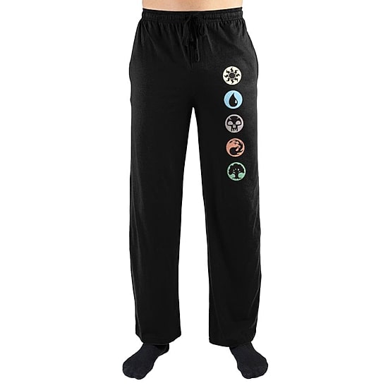 Magic The Gathering Mens Fleece 1 Pair Pajama Pants