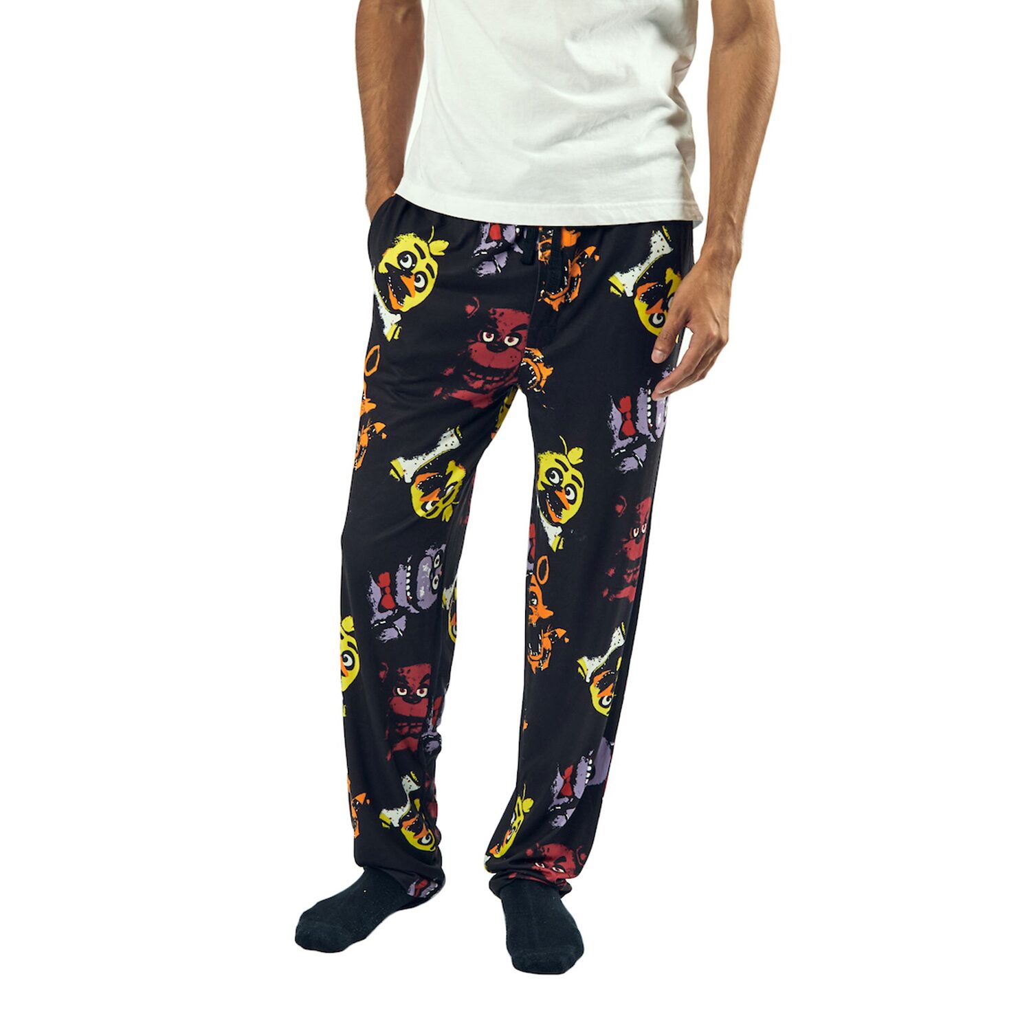 Mens Fleece Five Nights at Freddys 1 Pair Pajama Pants