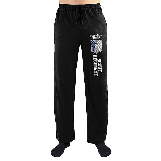 Attack On Titan Scout Mens Fleece 1 Pair Pajama Pants