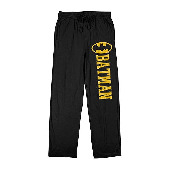 Mens Fleece Batman 1 Pair Pajama Pants